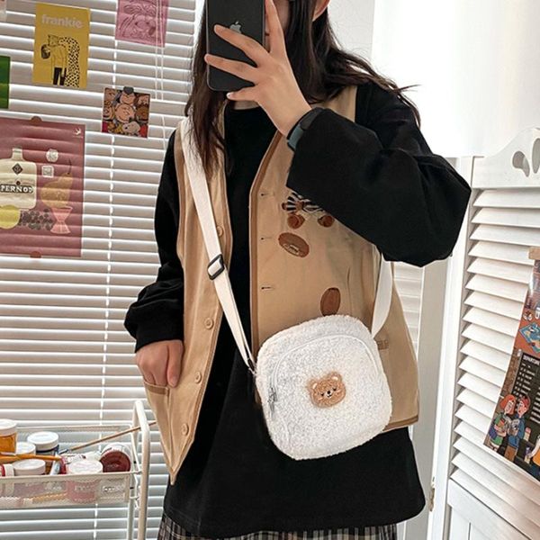 evening bags xsling autumn winter cute bear messenger bag women plush mobile phone girls small shoulder coin purse 2022 gifts
evening bags xsling autumn winter cute bear messenger bag women plush mobile phone girls small shoulder coin purse 2022 gifts