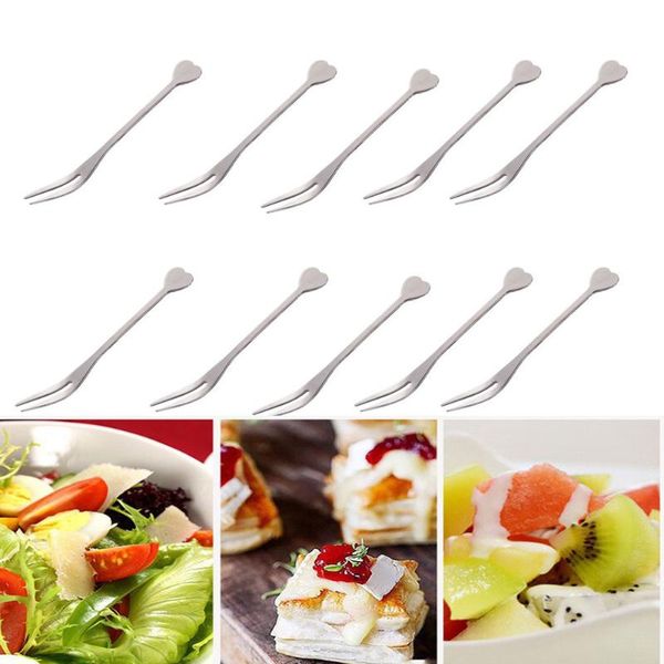 forks 10pcs heart fruit fork stainless steel cake dessert lovely mini for in party restaurant home 10.8*1.5cm
forks 10pcs heart fruit fork stainless steel cake dessert lovely mini for in party restaurant home 10.8*1.5cm