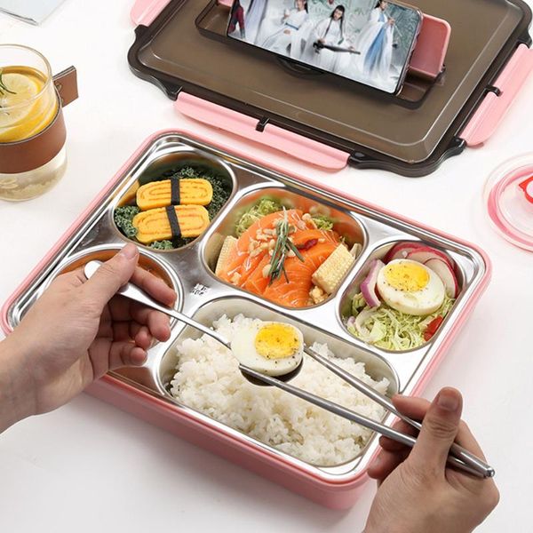 dinnerware sets stainless steel 5 gird lunch box containers with compartments portablelunch for kids give soup bowl kitchen supplies
dinnerware sets stainless steel 5 gird lunch box containers with compartments portablelunch for kids give soup bowl kitchen supplies