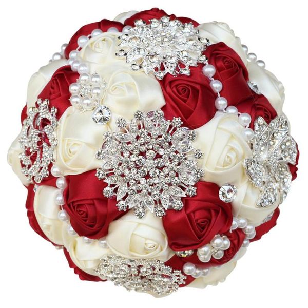 bride holding flowers rhinestone ribbon wedding bouquets bridesmaid supplies w3217d decorative & wreaths
bride holding flowers rhinestone ribbon wedding bouquets bridesmaid supplies w3217d decorative & wreaths