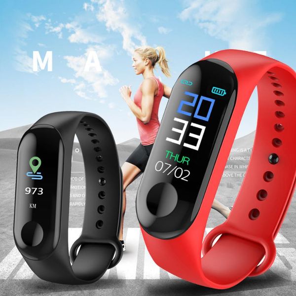 wristwatches m3 fitness wristwatch screen smart sport bracelet activity running tracker heart rate for children men women watch hours, Slivery;brown
wristwatches m3 fitness wristwatch screen smart sport bracelet activity running tracker heart rate for children men women watch hours, Slivery;brown