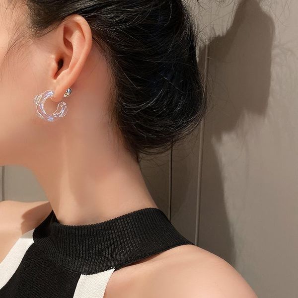 hoop & huggie 2021 korea trend vintage aesthetic transparent acrylic geometric earrings for women girl party jewelry accessories gift, Golden;silver
hoop & huggie 2021 korea trend vintage aesthetic transparent acrylic geometric earrings for women girl party jewelry accessories gift, Golden;silver