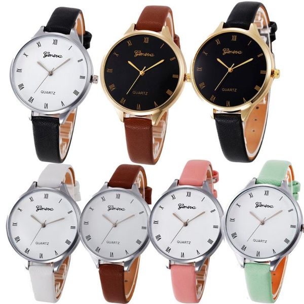 wristwatches fashion women watches casual checkers faux leather band ladies watch quartz wristwatch saat relogio, Slivery;brown
wristwatches fashion women watches casual checkers faux leather band ladies watch quartz wristwatch saat relogio, Slivery;brown