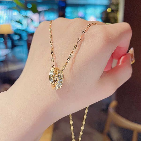 women's geometric zircon luxury necklace, net red, same circle, real gold plating, fashion, exquisite gift, Silver
women's geometric zircon luxury necklace, net red, same circle, real gold plating, fashion, exquisite gift, Silver