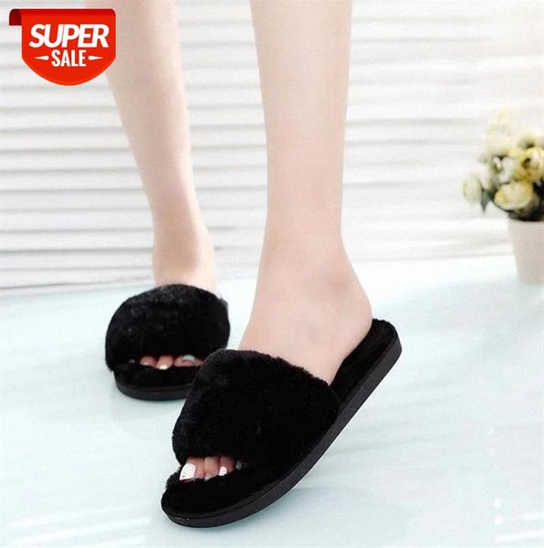 2021 women comfortable furry sandals flat fluffy soft fur house slides floor fashion indoor shoes sandalias de mujer #h517, Black
2021 women comfortable furry sandals flat fluffy soft fur house slides floor fashion indoor shoes sandalias de mujer #h517, Black