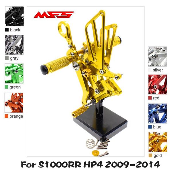 pedals mfs motorcycle rearset cnc adjustable foot pegs accessories for s1000rr hp4 2009 2010 2011 2012 2013 2014 footrests black
pedals mfs motorcycle rearset cnc adjustable foot pegs accessories for s1000rr hp4 2009 2010 2011 2012 2013 2014 footrests black