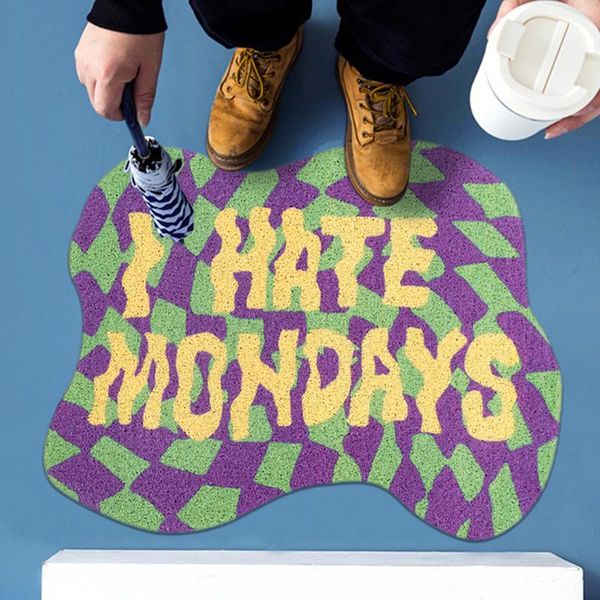 carpets irregular grids hallway mat pvc cuttable message entrance carpet area anti dust floor pad welcome doormat aesthetic home decor 
carpets irregular grids hallway mat pvc cuttable message entrance carpet area anti dust floor pad welcome doormat aesthetic home decor