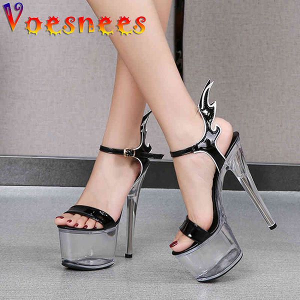 sandals summer women high heels transparent platform model flame stripper girls shoe for party club 8u4j, Black
sandals summer women high heels transparent platform model flame stripper girls shoe for party club 8u4j, Black