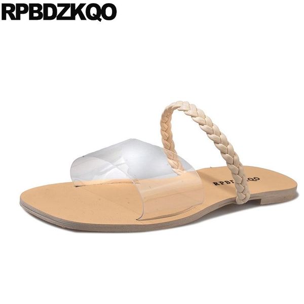 slippers beach korean designer women shoes slides transparent clear sandals leather plastic glass 2021 chinese pvc, Black
slippers beach korean designer women shoes slides transparent clear sandals leather plastic glass 2021 chinese pvc, Black
