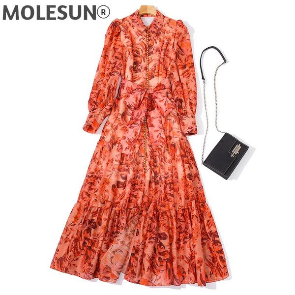 casual dresses splendid lady designer spring summer women's print vintage fashion party elegant chic single breasted long dress, Black;gray
casual dresses splendid lady designer spring summer women's print vintage fashion party elegant chic single breasted long dress, Black;gray