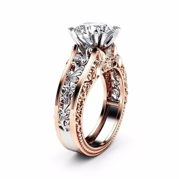 cluster rings double-color electroplated zircon jewelry in europe and america, Golden;silver
cluster rings double-color electroplated zircon jewelry in europe and america, Golden;silver