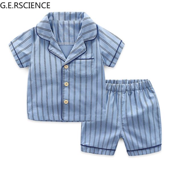 2022 summer boys pajamas set short sleeve striped + shorts pants kids toddler children pajamas, Blue;red
2022 summer boys pajamas set short sleeve striped + shorts pants kids toddler children pajamas, Blue;red