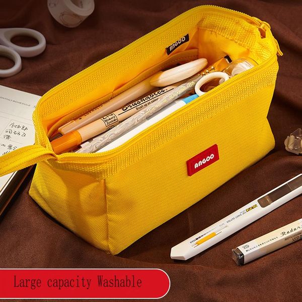 pencil bags large capacity case kawaii stretch double layer canvas macaron color bag cute pencilcase kids school stationery
pencil bags large capacity case kawaii stretch double layer canvas macaron color bag cute pencilcase kids school stationery