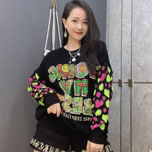 women's sweaters winter cartoon letter rhinestones sweater autumn cozy knitting size street, White;black
women's sweaters winter cartoon letter rhinestones sweater autumn cozy knitting size street, White;black