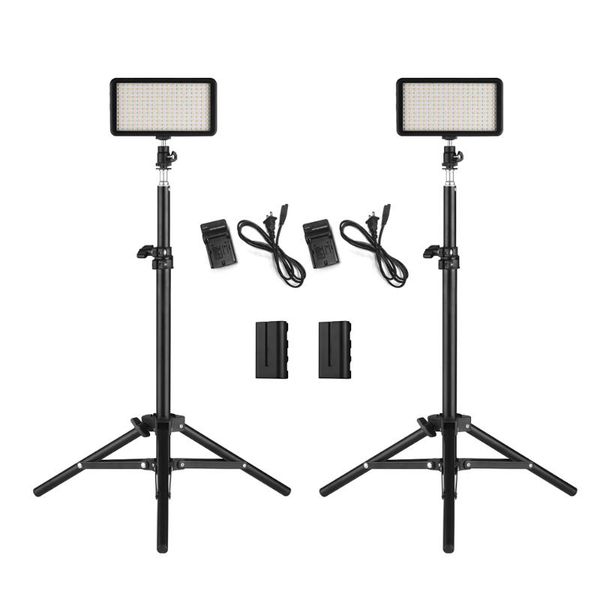 andoer 228pcs led video light kit include +light stand + matched battery & charger for ildc dslr cameras flash heads
andoer 228pcs led video light kit include +light stand + matched battery & charger for ildc dslr cameras flash heads