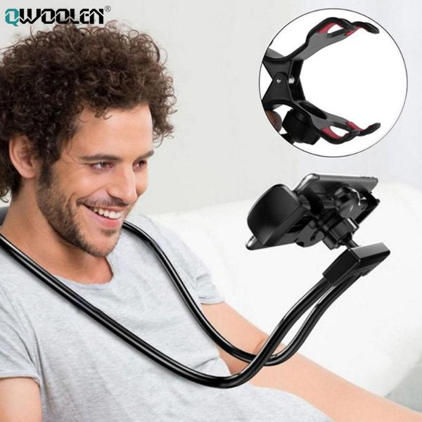 cell phone mounts & holders flexible mobile holder hanging neck lazy necklace bracket bed phones stand for s20 ultra plus note 10 li
cell phone mounts & holders flexible mobile holder hanging neck lazy necklace bracket bed phones stand for s20 ultra plus note 10 li