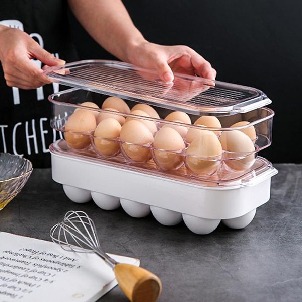 storage bottles & jars japanese-style egg box drawer type kitchen food preservation plastic sealed with lid 16-compartment compartment
storage bottles & jars japanese-style egg box drawer type kitchen food preservation plastic sealed with lid 16-compartment compartment