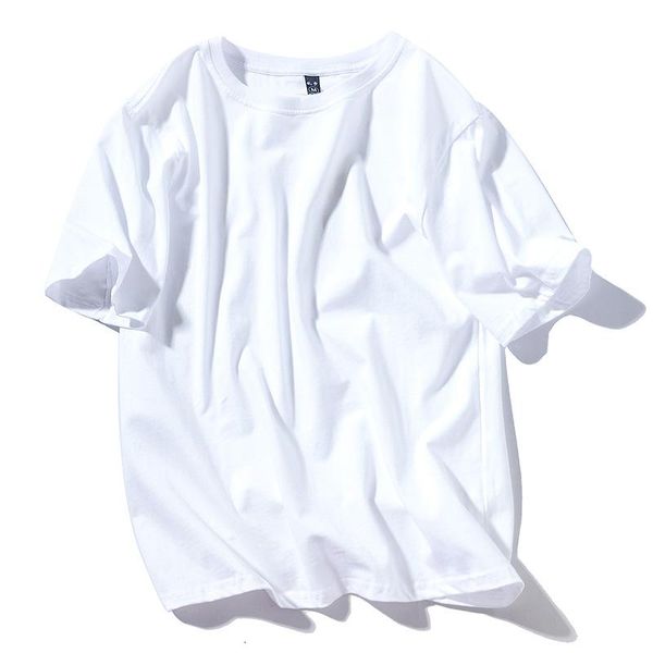 brand men t shirt men's simple street style tee fashion short sleeve wild bottoming oversized t-shirts, White;black
brand men t shirt men's simple street style tee fashion short sleeve wild bottoming oversized t-shirts, White;black