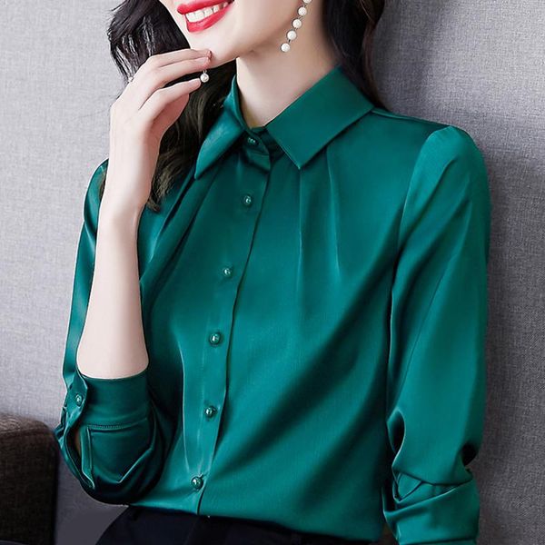long sleeve chiffon blouse shirt women blusas mujer de moda 2021 turn down collar office blouses e263 women's & shirts, White
long sleeve chiffon blouse shirt women blusas mujer de moda 2021 turn down collar office blouses e263 women's & shirts, White