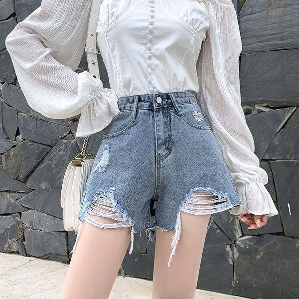 women's jeans high waist denim shorts ripped hollow out hole streetwear jean plus size blue pants fad vogue summer
women's jeans high waist denim shorts ripped hollow out hole streetwear jean plus size blue pants fad vogue summer