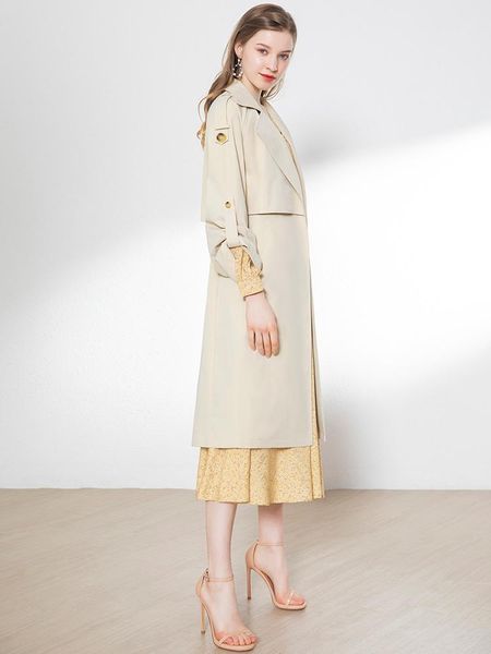 women's trench coats windbreaker women 2021 spring and autumn middle long korean version loose thin coat temperament, Tan;black
women's trench coats windbreaker women 2021 spring and autumn middle long korean version loose thin coat temperament, Tan;black