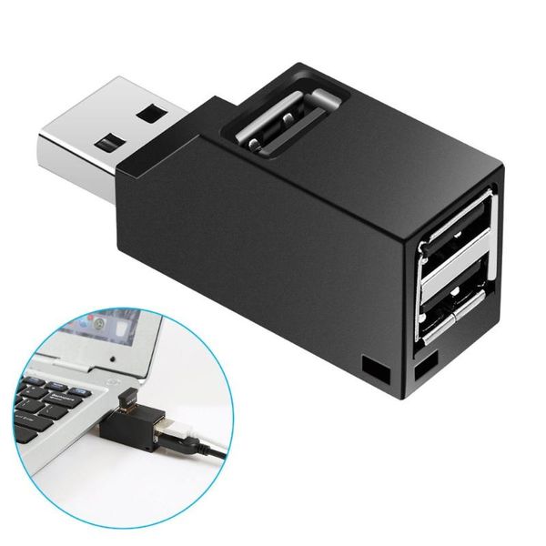 hubs mini usb 2.0 hub 3 ports portable 480 mbps high speed slim splitter black/white for lapcomputer use
hubs mini usb 2.0 hub 3 ports portable 480 mbps high speed slim splitter black/white for lapcomputer use