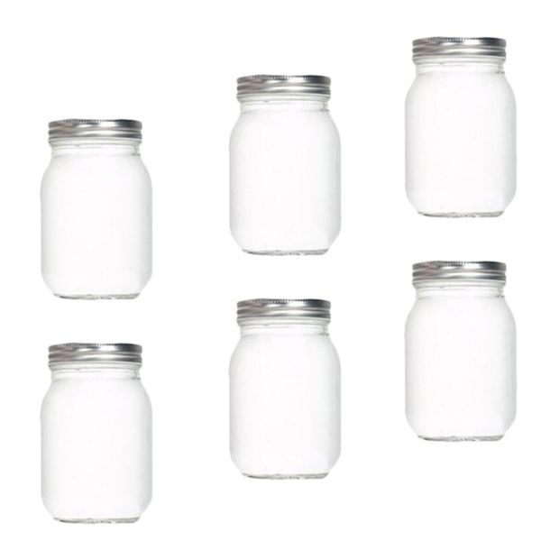 storage bottles & jars 6pcs 380/500ml transparent glass with cap dried fruit canister candy holder kitchen sealed jam
storage bottles & jars 6pcs 380/500ml transparent glass with cap dried fruit canister candy holder kitchen sealed jam