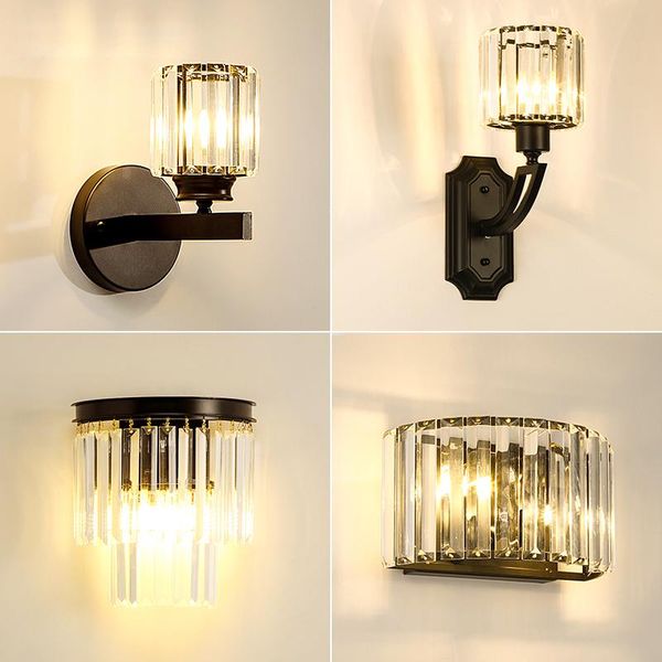 postmodern light luxury wall lamp nordic living room bedroom bedside tv background aisle crystal
postmodern light luxury wall lamp nordic living room bedroom bedside tv background aisle crystal