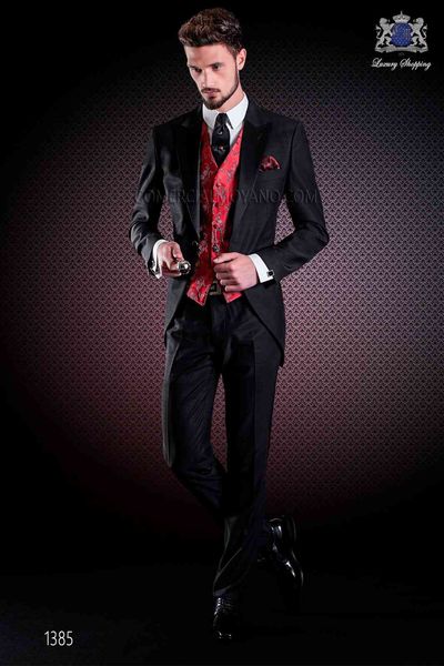 men's suits & blazers custom made groomsmen black groom tuxedos peak lapel men wedding man bridegroom (jacket + pants vest tie) l1, White;black
men's suits & blazers custom made groomsmen black groom tuxedos peak lapel men wedding man bridegroom (jacket + pants vest tie) l1, White;black
