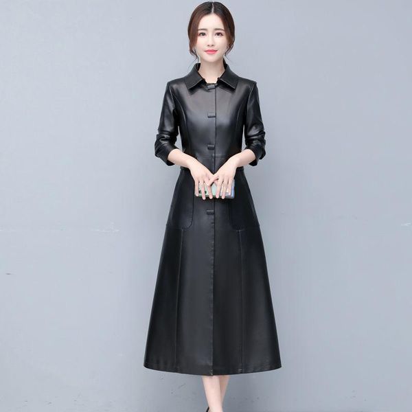 women's leather & faux ailegogo women autumn winter sheepskin coat suede outerwear thicken genuine fashion keep warm long jacket, Black
women's leather & faux ailegogo women autumn winter sheepskin coat suede outerwear thicken genuine fashion keep warm long jacket, Black