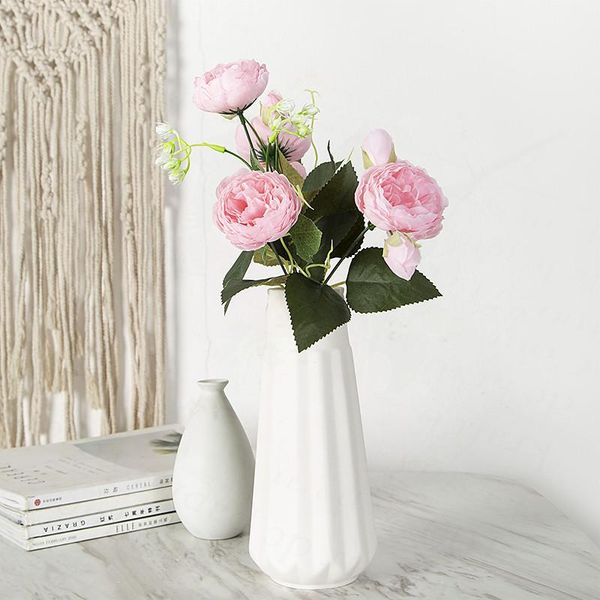 decorative flowers & wreaths 30cm rose artificial wedding bouquet fake decoration peonies table center
decorative flowers & wreaths 30cm rose artificial wedding bouquet fake decoration peonies table center