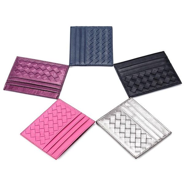 card holders women holder men sheepskin leather coin purse female knitting ultra-thin wallet ladies id business cardholder, Brown;gray
card holders women holder men sheepskin leather coin purse female knitting ultra-thin wallet ladies id business cardholder, Brown;gray