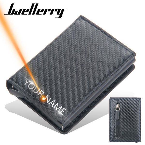 card holders 2021 rfid men wallets name engraving carbon fiber slim mini wallet magnetic button small purse, Brown;gray
card holders 2021 rfid men wallets name engraving carbon fiber slim mini wallet magnetic button small purse, Brown;gray