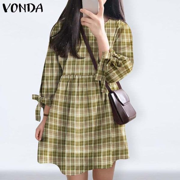 casual dresses bohemian summer dress women 3/4 sleeve vintage plaid short 2021 beach holiday party vestidos plus size fr90, Black;gray
casual dresses bohemian summer dress women 3/4 sleeve vintage plaid short 2021 beach holiday party vestidos plus size fr90, Black;gray