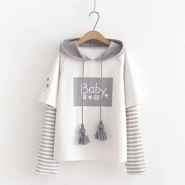 women's hoodies & sweatshirts spring harajuku kawaii womens funny hooded pullover girls japanese korean cute heart graphic striped gray, Black
women's hoodies & sweatshirts spring harajuku kawaii womens funny hooded pullover girls japanese korean cute heart graphic striped gray, Black