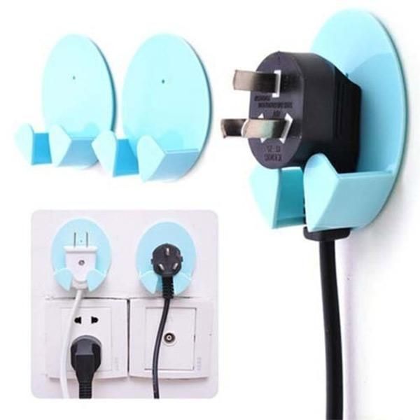 2pcs practical self-adhesive power plug socket holder sticky hooks home el wall hanger storage tools fbs889 & rails
2pcs practical self-adhesive power plug socket holder sticky hooks home el wall hanger storage tools fbs889 & rails