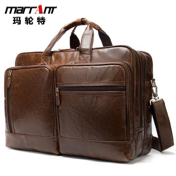 business meeting portable briefcase large capacity leather handbag 17-inch computer travel luggage bag duffel bags
business meeting portable briefcase large capacity leather handbag 17-inch computer travel luggage bag duffel bags