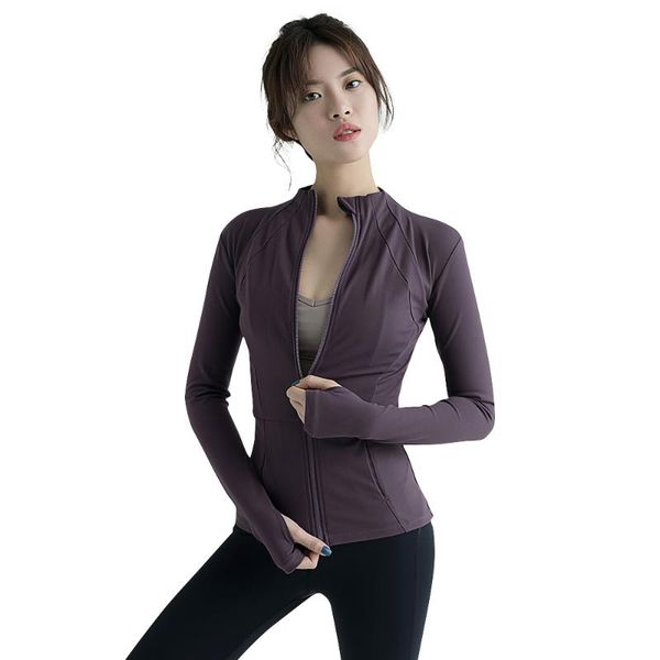 running jackets women zipper gym yoga outwear slim stand collar fitness training workout jogging sportswear coat, Black;red
running jackets women zipper gym yoga outwear slim stand collar fitness training workout jogging sportswear coat, Black;red