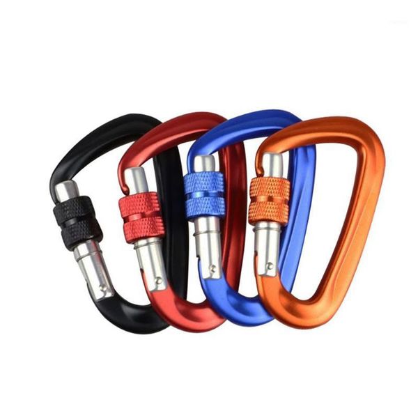 professional climbing carabiner d shape mountaineering buckle hook 12kn safety lock outdoor equipment accessory cords, slings and webbing1
professional climbing carabiner d shape mountaineering buckle hook 12kn safety lock outdoor equipment accessory cords, slings and webbing1