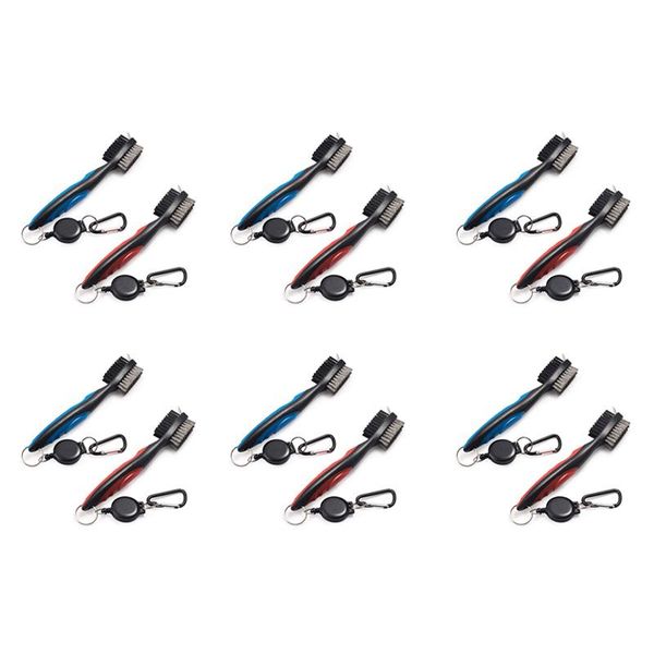golf club cleaning brushes 12pcs brush belt retractable aluminum tools 6 blue + red complete set of clubs
golf club cleaning brushes 12pcs brush belt retractable aluminum tools 6 blue + red complete set of clubs