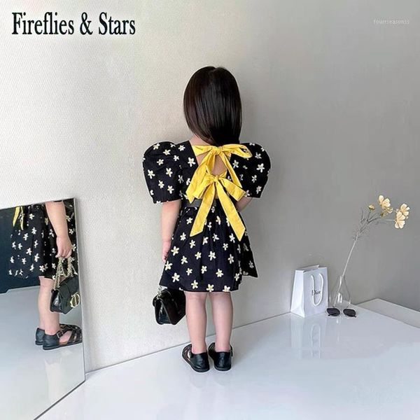 girl's dresses summer girls dress baby vestidos kids children vacation clothes fashion backless bow lacing puff sleeve 1 to 7 yrs1, Red;yellow
girl's dresses summer girls dress baby vestidos kids children vacation clothes fashion backless bow lacing puff sleeve 1 to 7 yrs1, Red;yellow