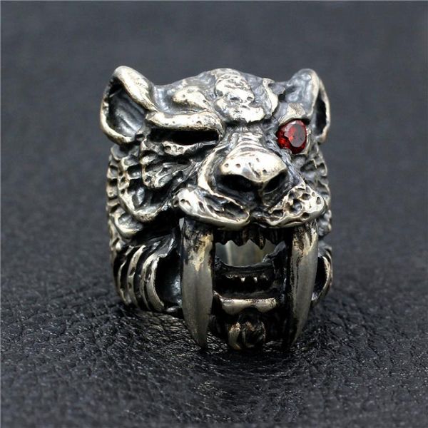 cluster rings vintage domineering ancient redeye saber toothed tiger metal punk men's rock party biker jewelry, Golden;silver
cluster rings vintage domineering ancient redeye saber toothed tiger metal punk men's rock party biker jewelry, Golden;silver