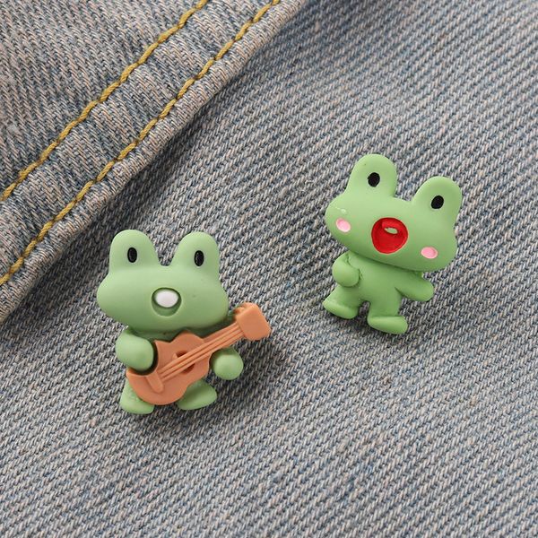 frog pins plastic clay singing and playing guitar brooch screaming froggy lapel pin badges fashion trend frog jewelry, Blue
frog pins plastic clay singing and playing guitar brooch screaming froggy lapel pin badges fashion trend frog jewelry, Blue