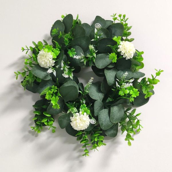 decorative flowers & wreaths white bulbous chrysanthemum eucalyptus globulus 35cm artificial round plant garlands for wedding home decor
decorative flowers & wreaths white bulbous chrysanthemum eucalyptus globulus 35cm artificial round plant garlands for wedding home decor