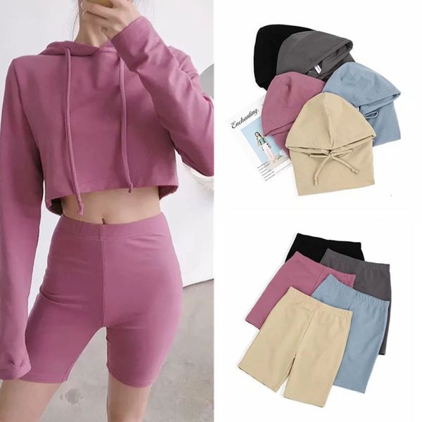 women's tracksuits tracksuitsautumn sports yoga body shaping suit women's hooded long sleeve short loose sweater + high waist capr, Gray
women's tracksuits tracksuitsautumn sports yoga body shaping suit women's hooded long sleeve short loose sweater + high waist capr, Gray