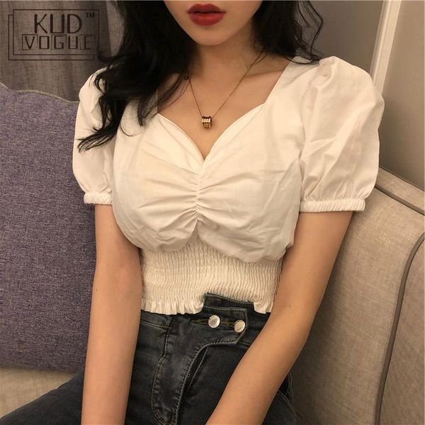 women's blouses & shirts short crop woman harajuku fashion korea japan clothes style design black white draped elastic waist slim b
women's blouses & shirts short crop woman harajuku fashion korea japan clothes style design black white draped elastic waist slim b