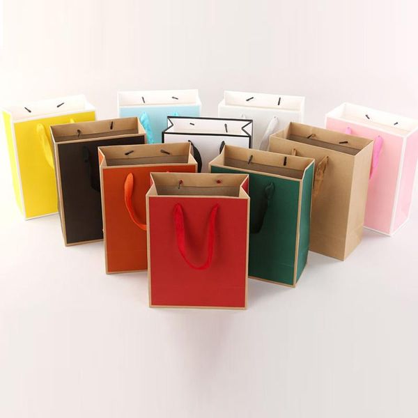 gift wrap kraft paper handle bag ,colorful handbag, logo/color/ size customizable support
gift wrap kraft paper handle bag ,colorful handbag, logo/color/ size customizable support