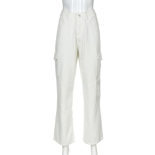 fashion pocket white womens jeans streetwear high waist jeans vintage straight harajuku 2021 denim pants cargo pants, Blue
fashion pocket white womens jeans streetwear high waist jeans vintage straight harajuku 2021 denim pants cargo pants, Blue