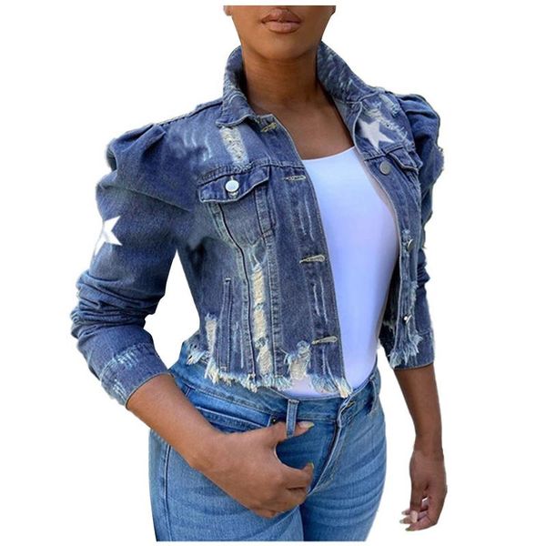 Women's Jackets Winter Women Casual Long Sleeve Print Denim Button Pocket Cardigan Jeans For Fashion Casaco Feminino 2021, Black;brown
Women's Jackets Winter Women Casual Long Sleeve Print Denim Button Pocket Cardigan Jeans For Fashion Casaco Feminino 2021, Black;brown