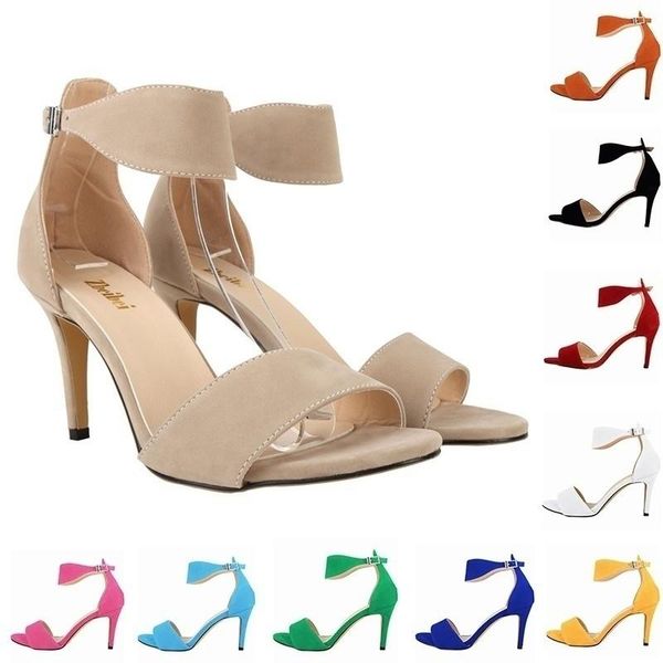 summer women buckle strap sandals classic dancing high heels stiletto party wedding pumps shoes107-2ve dress shoes, Black
summer women buckle strap sandals classic dancing high heels stiletto party wedding pumps shoes107-2ve dress shoes, Black